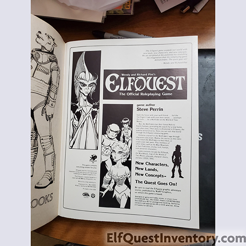 ElfQuest Roll Playing Game