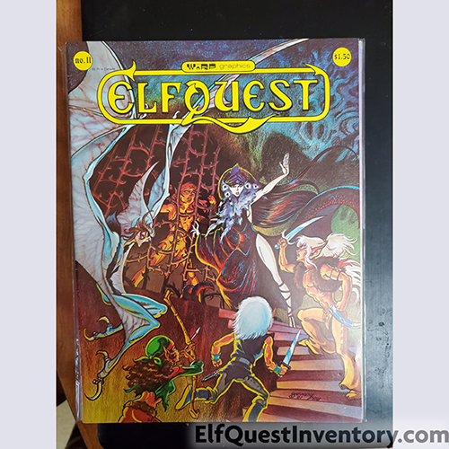 Elfquest issue #11 second printing cover