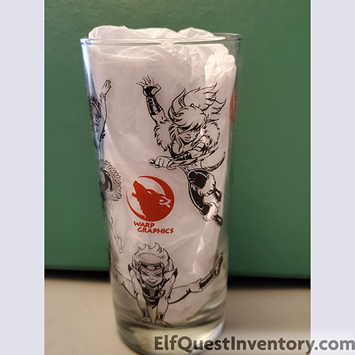Lone Star Comics Elfquest glass