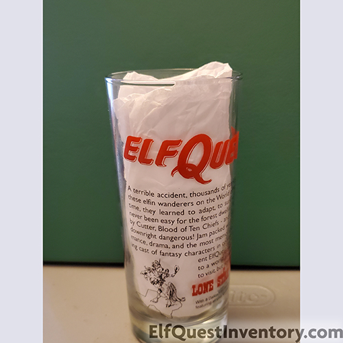 Lone Star Comics Elfquest glass