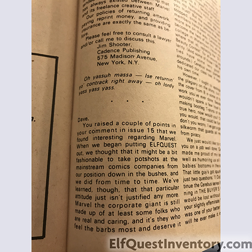 Fan Letter Cerebus 18