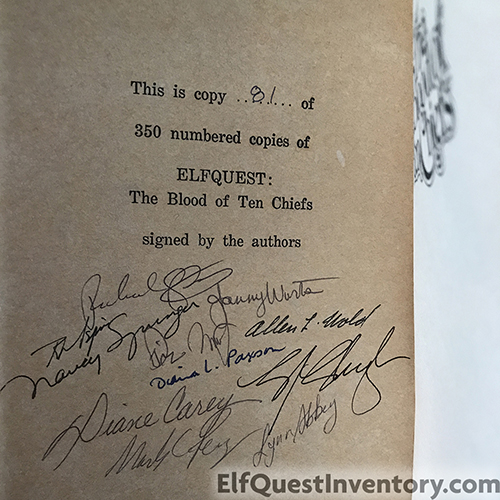 The Blood of Ten Chiefs