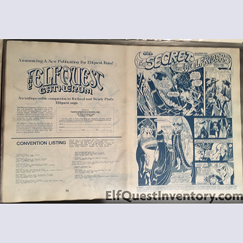 Blueline Elfquest magazine issue 13
