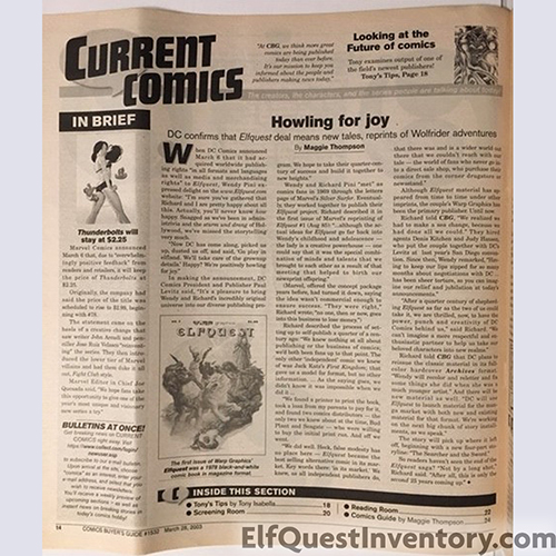Comics Buyer's Guide