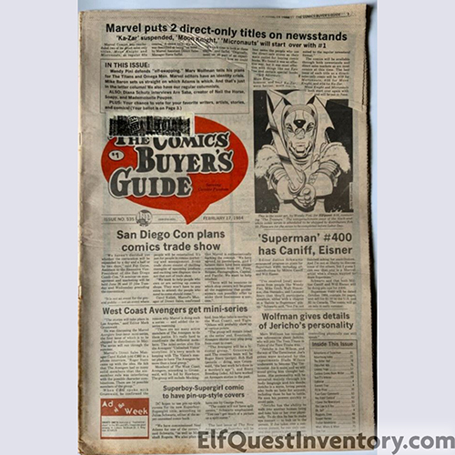 Comics Buyer's Guide