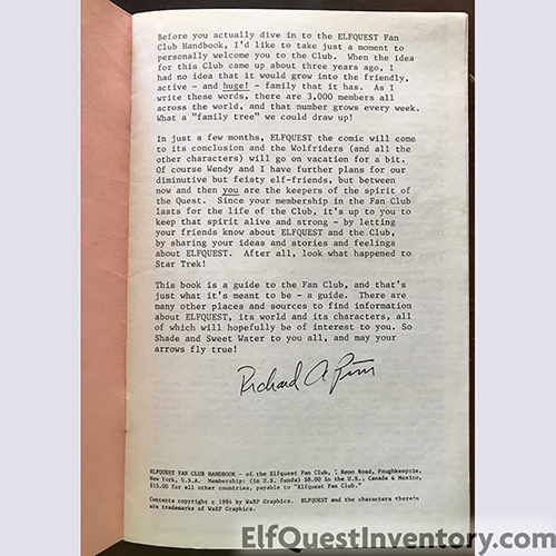 Elfficial Fan Club Handbook