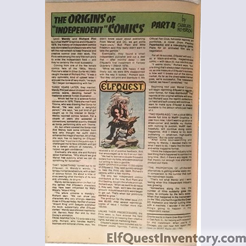 Origins of Independent Comics