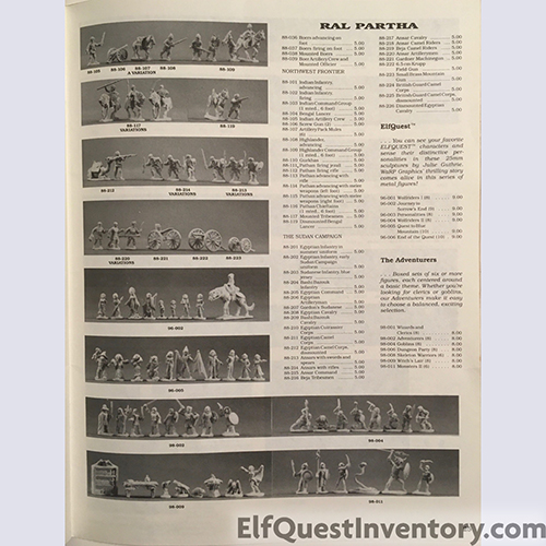 Ral Partha catalog