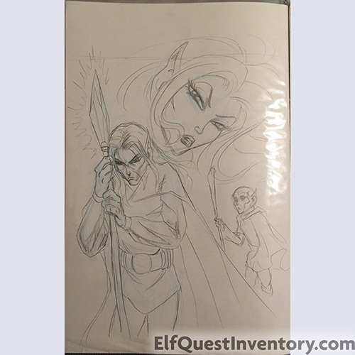 Rogue's Curse Print rough