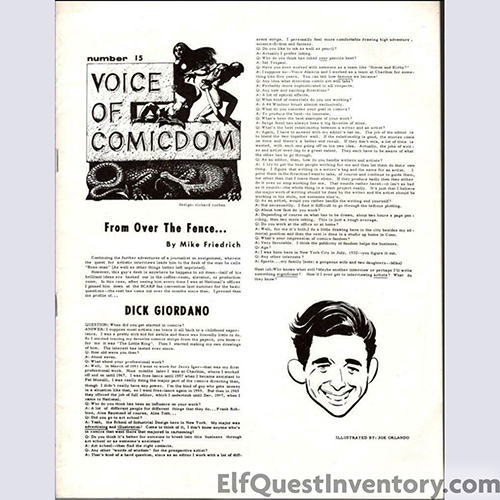 Voice of Comicdom