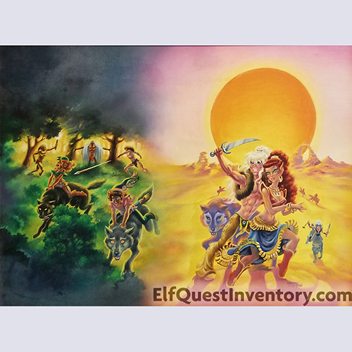 Playboy Press paperback painting