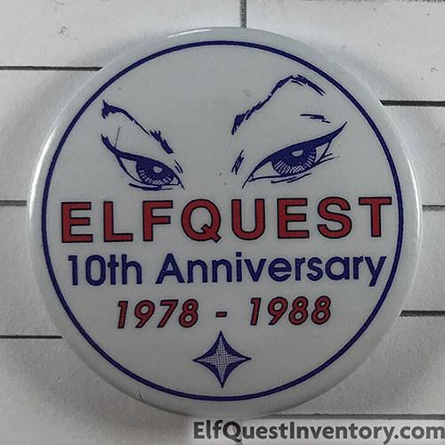 10th Anniversary Eyes Button
