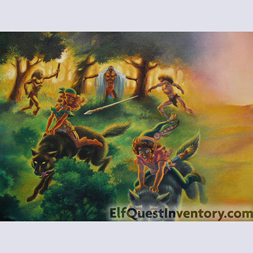 Playboy Press paperback painting