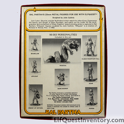 Ral Partha 25mm Figures