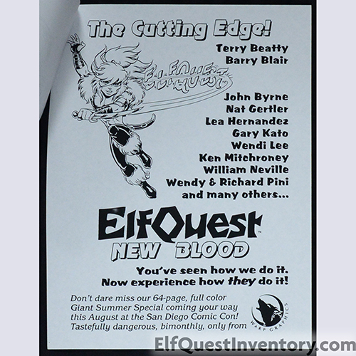 Stop Selling ElfQuest to ElfQuest Fans, Dammit!