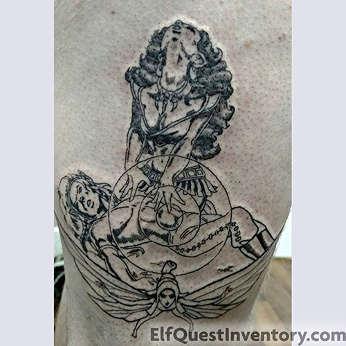 Redlance, Leetah and Petalwing Tattoo