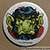 Picknose hand painted button/pin